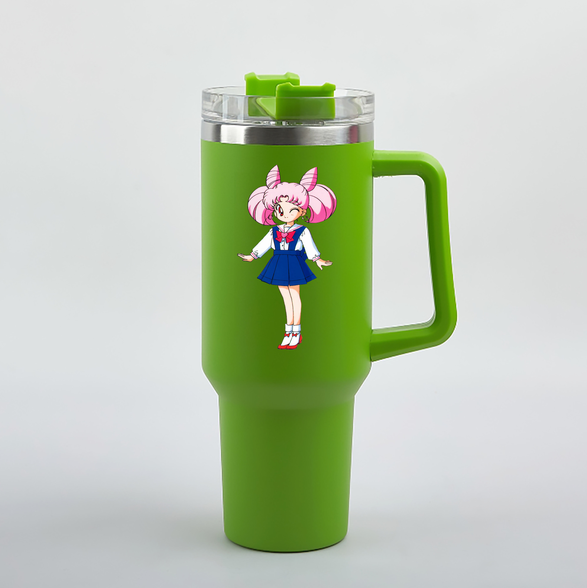 （画像用） 美少女戦士セーラームーン ちびうさ Sailor Moon Chibiusa Tsukino Usagi Small Lady Serenity 1200mL車用タンブラー（カラープリント）